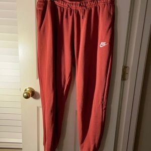 Women’s pink joggers medium